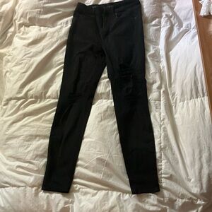 Black Wild Fable ripped skinny jeans